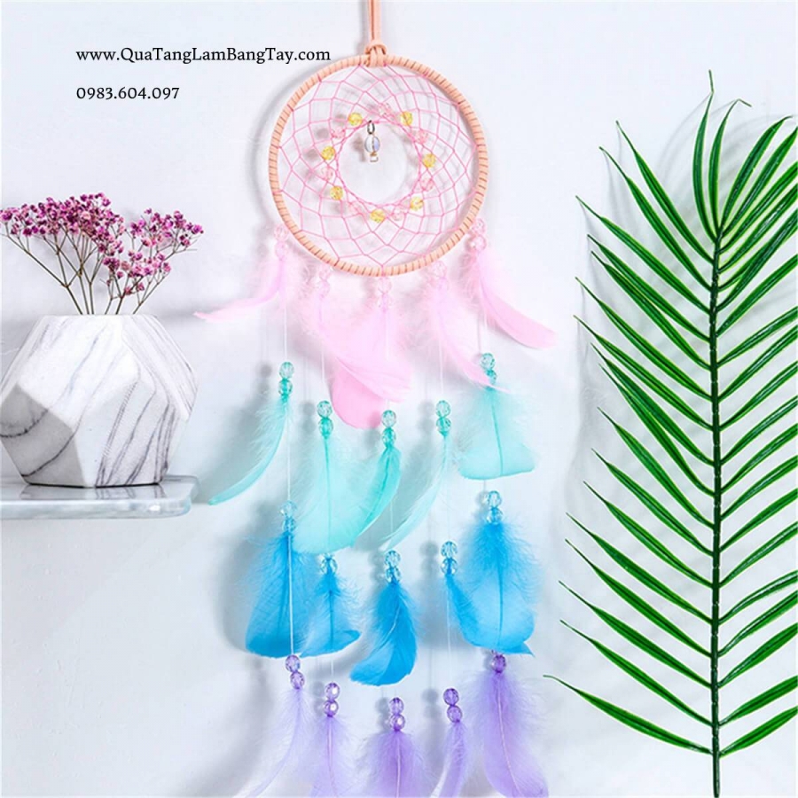 dreamcatcher gắn đèn 